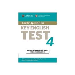 Cambridge Key English Test 4 Student's Book, editura Cambridge Univ Elt
