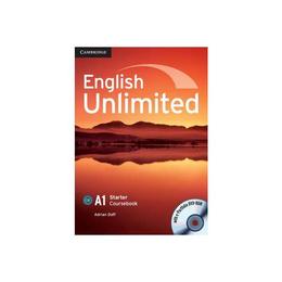 English Unlimited Starter Coursebook with e-Portfolio, editura Cambridge Univ Elt