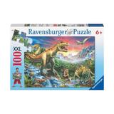 Puzzle epoca dinozaurilor, 100 piese - Ravensburger