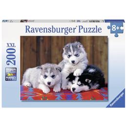 Puzzle pui de huskie, 200 piese - Ravensburger