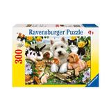 Puzzle animale prietenoase, 300 piese - Ravensburger