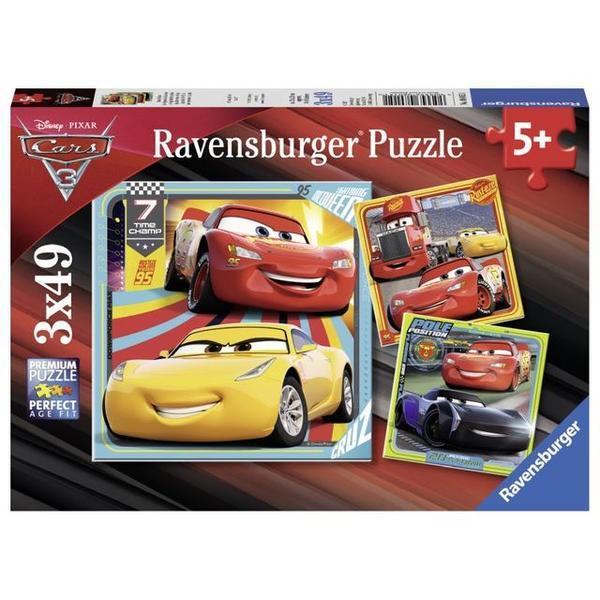 Puzzle cars, 3x49 piese - Ravensburger