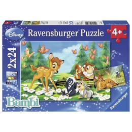 Puzzle bambi, 2x24 piese - Ravensburger
