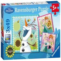 Puzzle frozen, 3x49 piese - Ravensburger