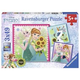 Puzzle frozen, 3x49 piese - Ravensburger