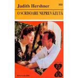 O scrisoare neprevazuta - Judith Hershner, editura Alcris