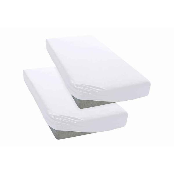 Cearceaf de pat cu elastic ,Patru Anotimpuri ,100% bumbac 180x200 cm, Alb