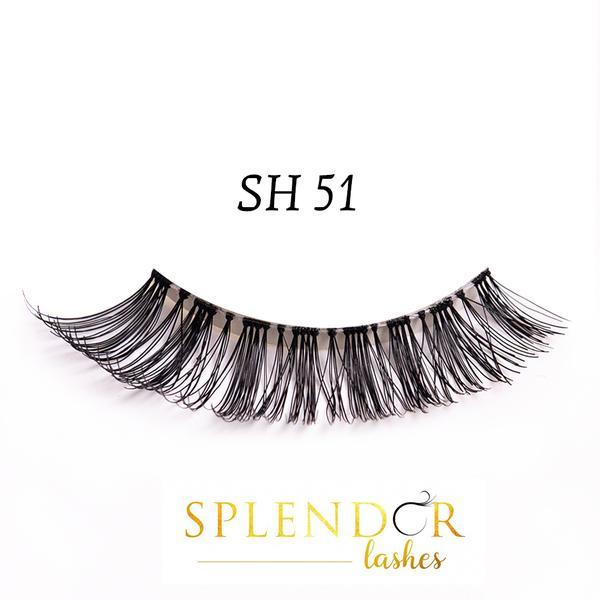 Gene false din par natural tip banda Splendor Lashes SH 51