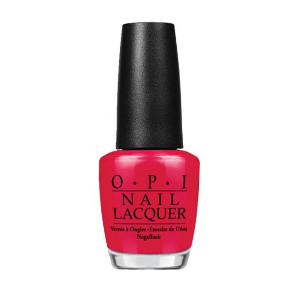 Lac de Unghii - OPI Nail Lacquer, Danke-Shiny Red, 15ml
