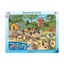 Puzzle la zoo, 47 piese - Ravensburger