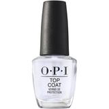 Lac de Unghii Transparent Top Coat de Sigilare - OPI Top Coat, 15 ml