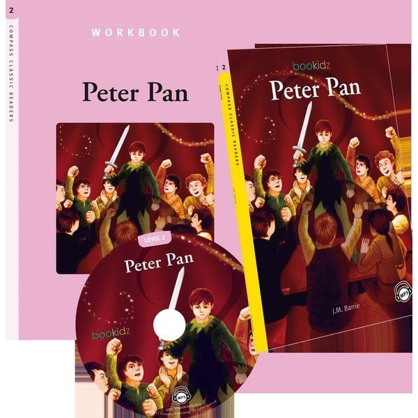 Peter Pan - J.M. Barrie (Compass Classic Readers Nivelul 2), editura Mediadocs