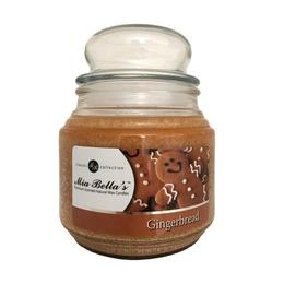 Lumanare Parfumata Gingerbread, Mia Bella's, 454 g