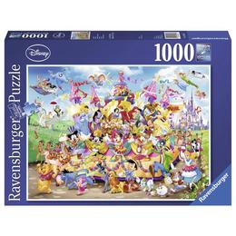 Puzzle carnavalul disney multicolor, 1000 piese - Ravensburger
