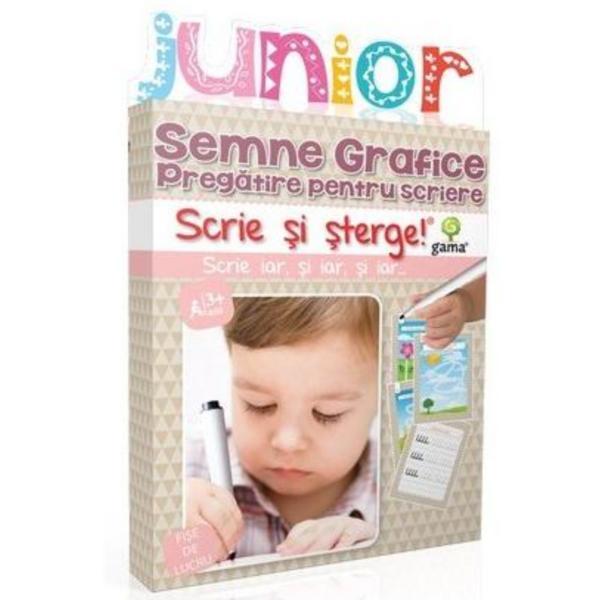 Scrie Si Sterge - Semne Grafice. Pregatire Pentru Scris, editura Gama