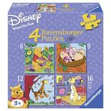 Puzzle winnie the pooh, 6/9/12/16 piese - Ravensburger