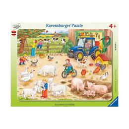Puzzle la ferma cea mare, 40 piese - Ravensburger