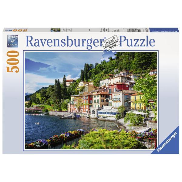 Puzzle lacul como italia, 500 piese - Ravensburger