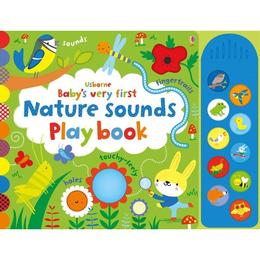 Carte pentru bebelusi - Baby's Very First Nature Sounds Playbook Usborne