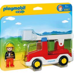 Playmobil 1.2.3 - Camion Cu Pompier