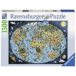 Puzzle lumea animata, 1500 piese - Ravensburger