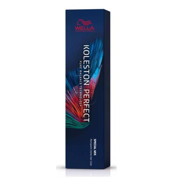 Vopsea Crema Permanenta Mixton - Wella Professionals Koleston Perfect Special Mix, nuanta 0/28 Gri Petrol