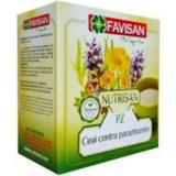 Ceai contra Parazitozelor Nutrisan PZ Favisan, 50g