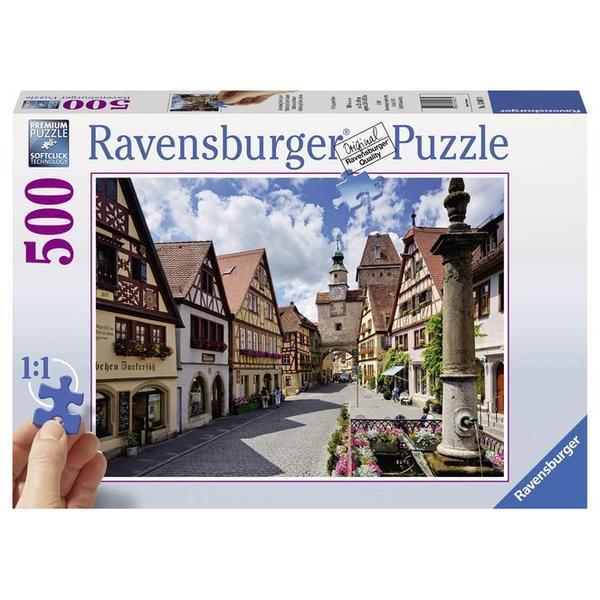 Puzzle rothenburg, 500 piese - Ravensburger