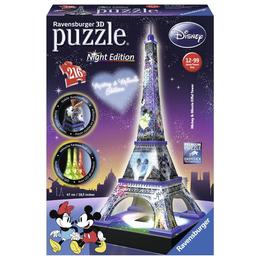 Puzzle 3D Turnul Eiffel Noaptea 216 piese, 47 cm Ravensburger