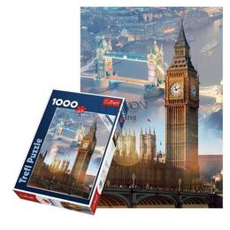 Puzzle clasic pentru familie si copii - Londra Peisaj Big Ben 1000 piese Nebunici