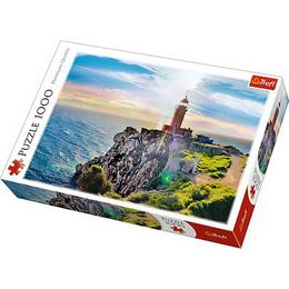 Puzzle clasic - peisaj far Grecia 1000 piese Nebunici