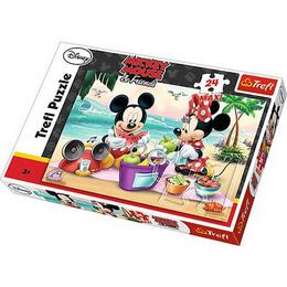 Puzzle clasic pentru copii - Minnie Mouse 24 piese maxi