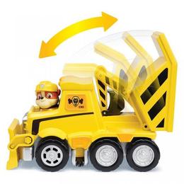 Figurina Paw Patrol Rubble si buldozer - Ultimate Rescue Salvarea Suprema - Patrula Catelusilor