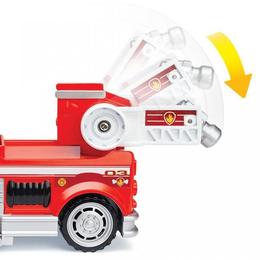 Set vehicul cu figurina Patrula catelusilor Marshall si masina de pompieri Nebunici Salvarea Suprema Ultimate Rescue