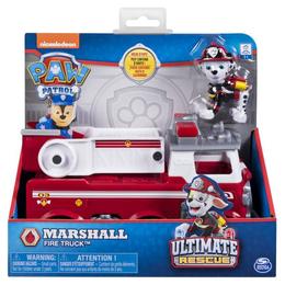 Figurina Paw Patrol Marshall si masina de pompieri - Ultimate Rescue Nebunici