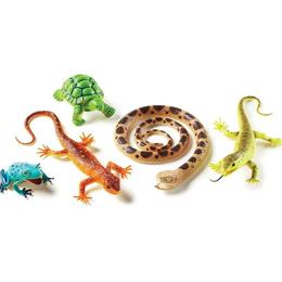 Set figurine de jucarie pentru copii, aspect realistic - Learning Resources - Reptile si amfibieni