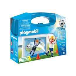 Playmobil Sport Actions - Set Playmobil Fotbalist in actiune 7 piese