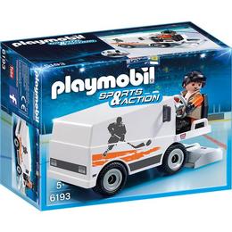 Playmobil Sport Action - Set figurine Playmobil - Masina de curatat gheata si figurina sofer +5 ani