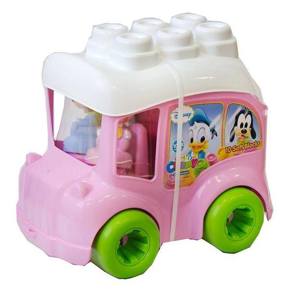 Clemmy - autobuz minnie cu cuburi - Clementoni