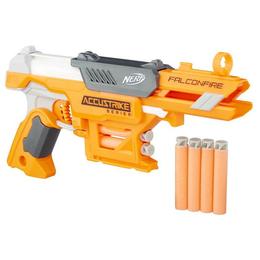 Blaster de jucarie Nerf Strike Elite Falconfire Portocaliu