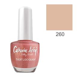 Lac de Unghii Alfar Catherine Arley Silky Touch, nuanta 260 Shell Pink, 14ml