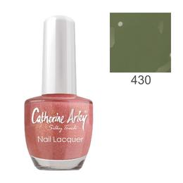 Lac de Unghii Alfar Catherine Arley Silky Touch, nuanta 430 Forest, 14ml