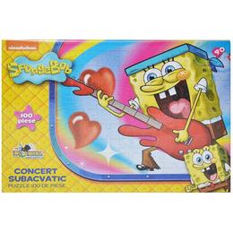 Puzzle 100 piese SpongeBob - Concert subacvatic