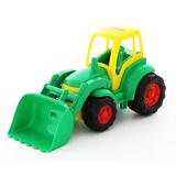 Tractor cu incarcator - Champion, 48x22x26 cm, Polesie