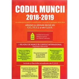 Codul muncii 2018-2019, editura Con Fisc