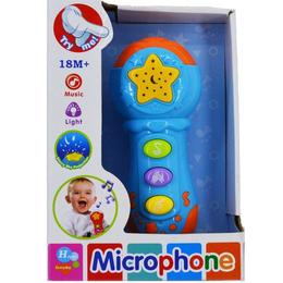 Microfon bebe cu baterii - Robentoys