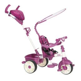 Tricicleta sport 4 in 1 (roz cu alb) - Little Tikes