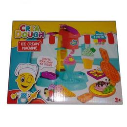 Set plastilina Crea Dough aparat de inghetat/coafor