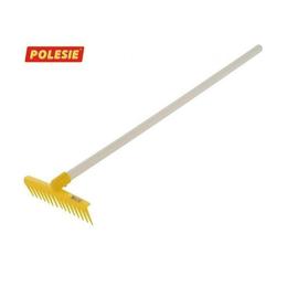 Grebla plastic cu maner din lemn, 67x21x7 cm, Wader