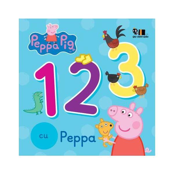 Peppa Pig: 123 cu Peppa - Neville Astley, Mark Baker, editura Grupul Editorial Art